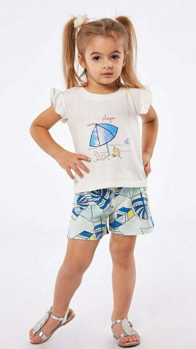 Παιδικό Σετ Σορτς Εβίτα κορίτσι 1-6 ετών