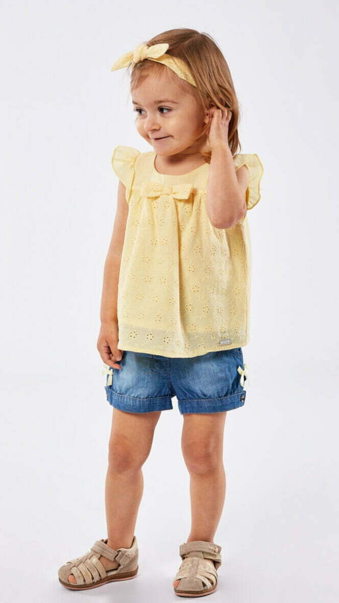 Bρεφικό Σετ Σορτς Εβίτα κορίτσι 6-24 μηνών