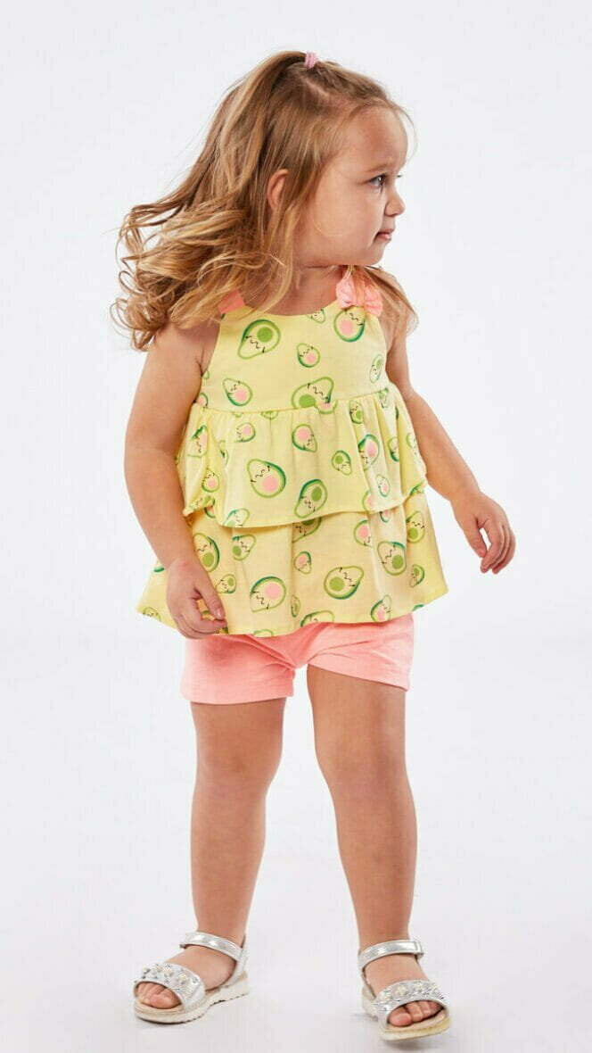 Bρεφικό Σετ Σορτς Εβίτα κορίτσι 6-24 μηνών