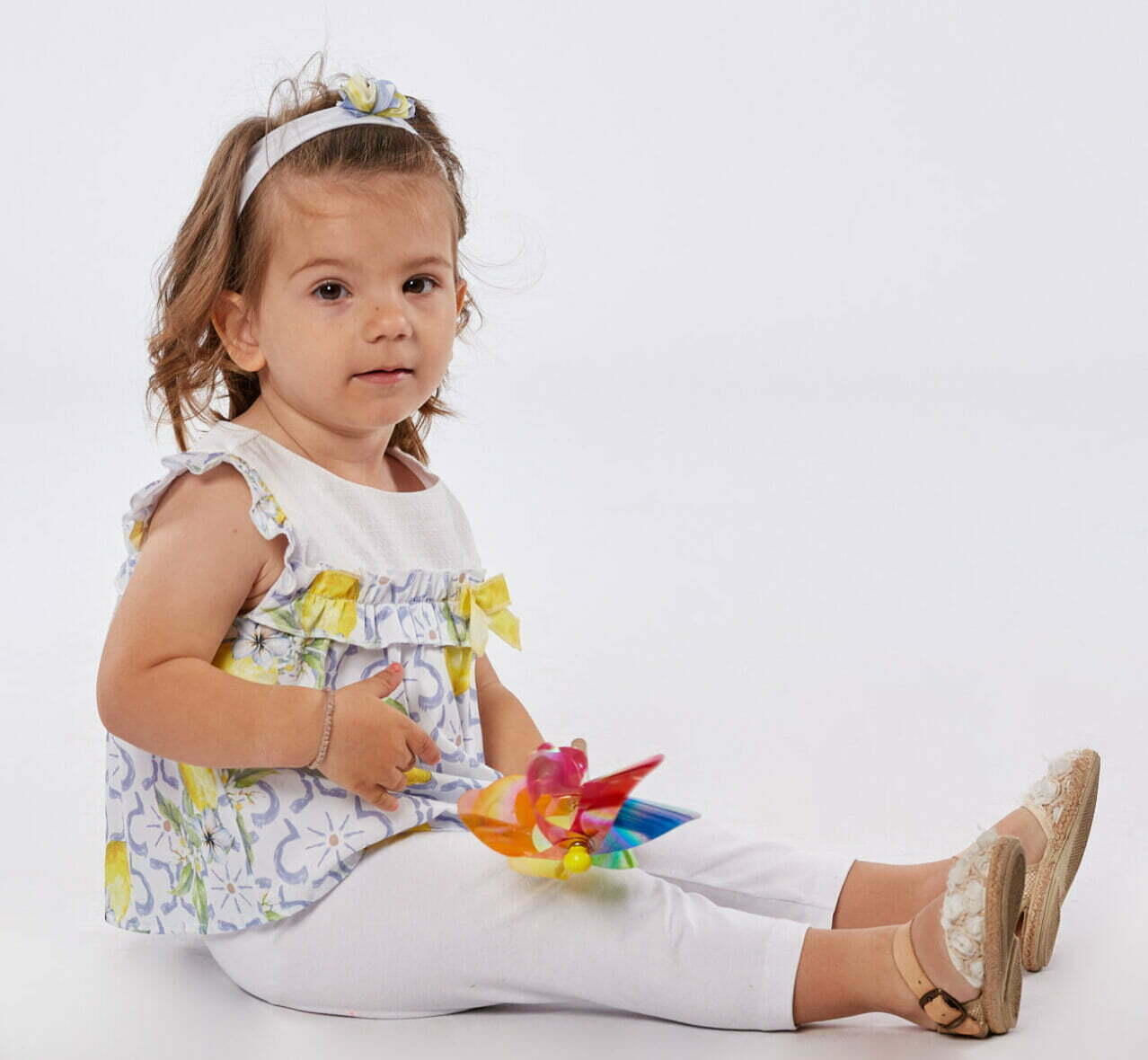 Bρεφικό Σετ Κολάν Εβίτα κορίτσι 6-18 μηνών