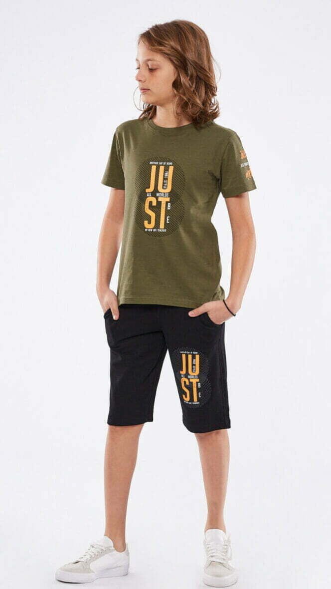 Παιδικό Σετ Βερμούδα Hashtag αγόρι 6-16 ετών