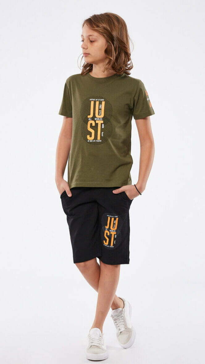 Παιδικό Σετ Βερμούδα Hashtag αγόρι 6-16 ετών