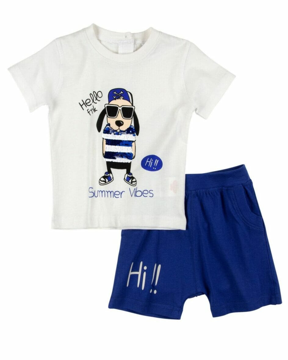 Βρεφικό Σετ Βερμούδα for Funky kids αγόρι 6–24 μηνών