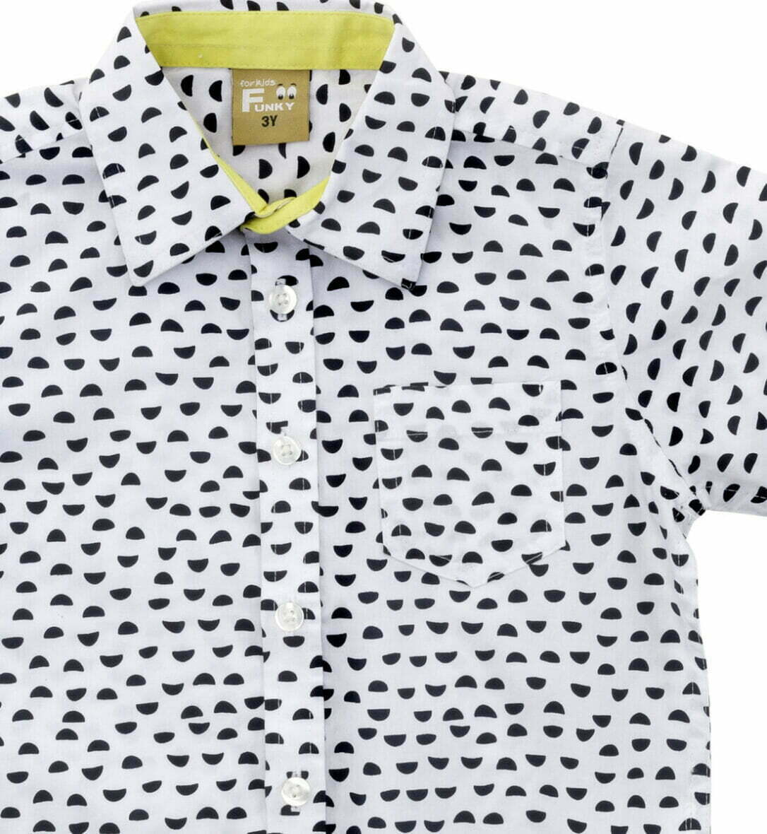 Παιδικό πουκάμισο κοντομάνικο for Funky kids 1 – 6 ετών