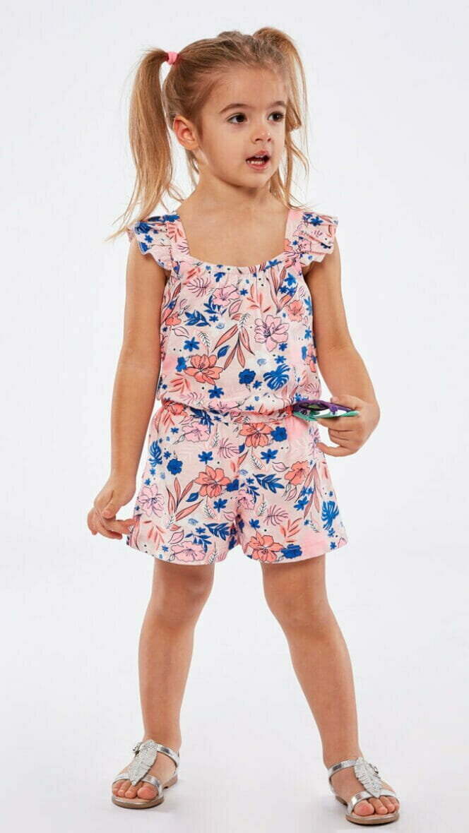 Παιδικό Ολόσωμο Σορτς Εβίτα κορίτσι 1-6 ετών