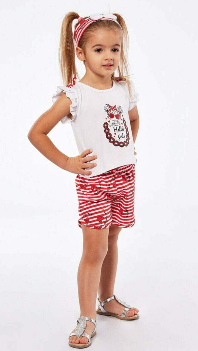 Παιδικό Σετ Σορτς Εβίτα κορίτσι 1-6 ετών
