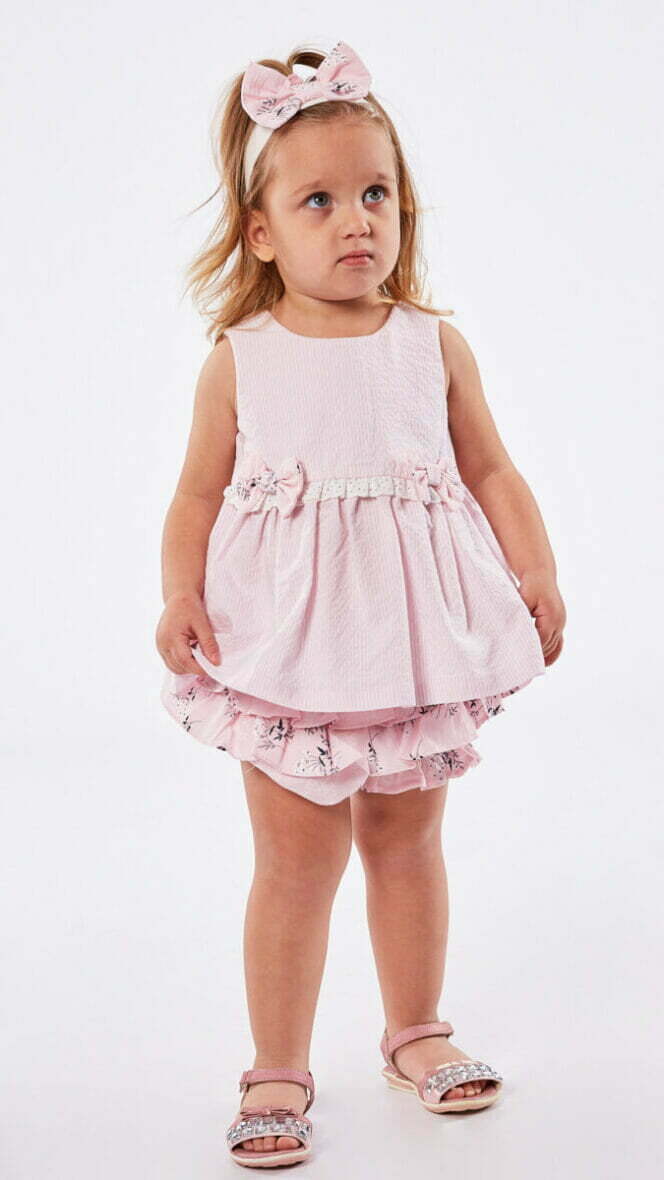 Bρεφικό Σετ Σορτς Εβίτα κορίτσι 6-18 μηνών