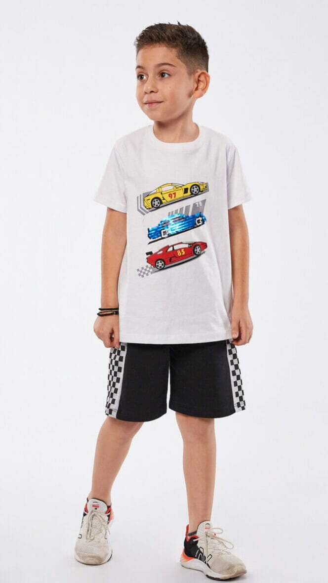 Παιδικό Σετ Βερμούδα Hashtag αγόρι 1-6