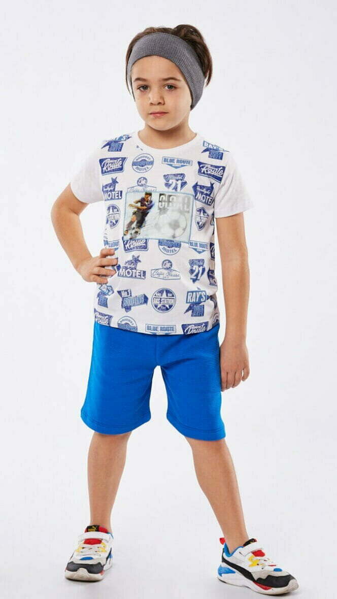 Παιδικό Σετ Βερμούδα Hashtag αγόρι 1-6