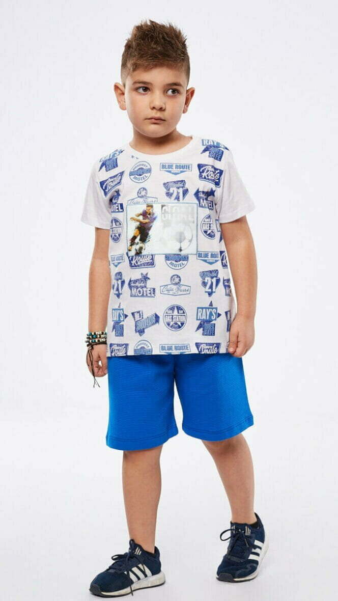 Παιδικό Σετ Βερμούδα Hashtag αγόρι 1-6