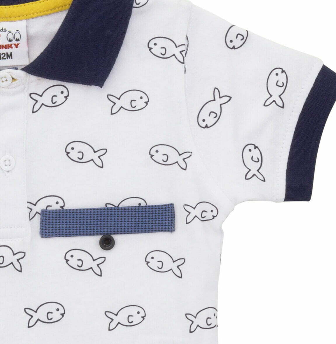 Βρεφική μπλούζα Πόλο for Funky kids 6 – 24 μηνών