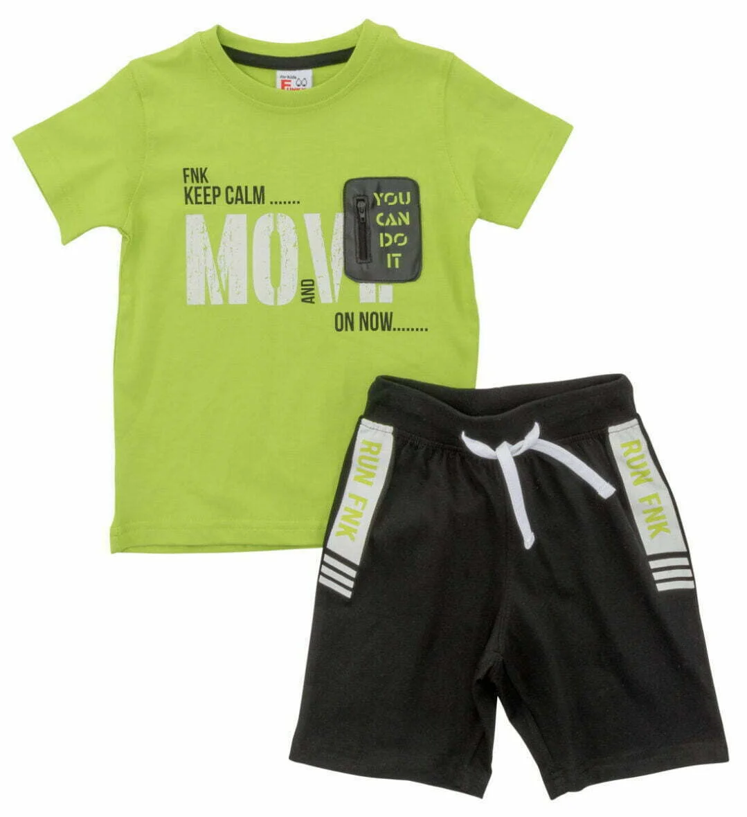 Παιδικό Σετ Βερμούδα for Funky kids αγόρι 1-6 ετών Παιδικό Σετ Βερμούδα for Funky kids αγόρι 1-6 ετών