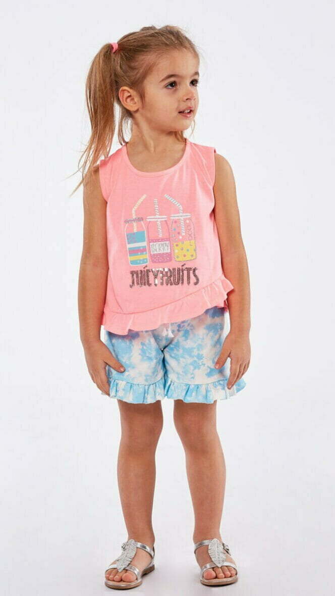 Παιδικό Σετ Σορτς Εβίτα κορίτσι 1-6 ετών