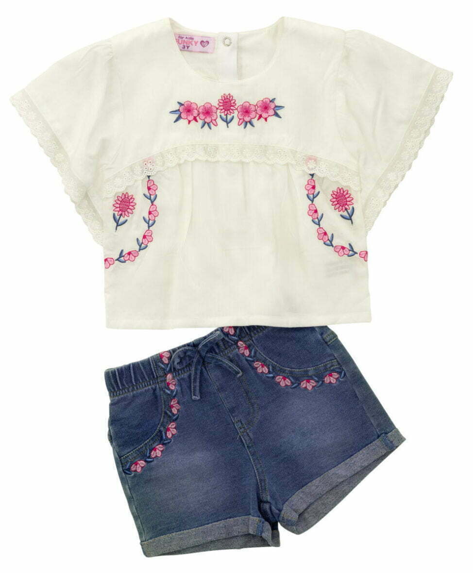 Παιδικό Σετ Σορτς for Funky kids κορίτσι 1-6 ετών Παιδικό Σετ Σορτς for Funky kids κορίτσι 1-6 ετών