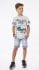 Παιδικό Σετ βερμούδα HASHTAG αγόρι 6-16 ετών 238744 Λευκό