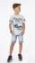 Παιδικό Σετ βερμούδα HASHTAG αγόρι 6-16 ετών 238744 Λευκό