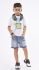 Παιδικό Σετ βερμούδα HASHTAG αγόρι 1-6 ετών