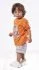 Βρεφικό σετ βερμούδα HASHTAG αγόρι 6-24 μηνών 238610 Πορτοκαλί