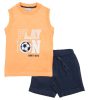 Παιδικό Σετ βερμούδα for Funky Kids αγόρι 1-6 ετών 123-301109-2 Πορτοκαλί