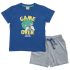 Παιδικό Σετ βερμούδα for Funky Kids αγόρι 1-6 ετών 123-301111-2 Μπλε