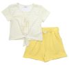 Παιδικό σετ σορτς for Funky Kids κορίτσι 6-16 ετών 123-524100-1 Κίτρινο
