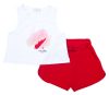 Παιδικό σετ σορτς for Funky Kids κορίτσι 6-16 ετών 123-524124-1 Κόκκινο
