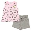 Παιδικό σετ σορτς for Funky Kids κορίτσι 1-6 ετών 123-724102-1 Ροζ