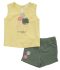 Παιδικό σετ σορτς for Funky Kids κορίτσι 1-6 ετών 123-724119-2 Κίτρινο