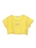 Παιδική μπλούζα κροπ for Funky Kids κορίτσι 1-6 ετών 122-705116-1 Κίτρινο