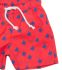 Παιδικό μαγιό βερμούδα for Funky Kids αγόρι 1-6 ετών 123-0303-2 Κόκκινο