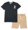 Παιδικό Σετ βερμούδα for Funky Kids αγόρι 6-16 ετών 123-101134-1 Μαύρο