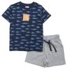 Παιδικό Σετ βερμούδα for Funky Kids αγόρι 1-6 ετών 123-301100-2 Μπλε