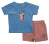 Βρεφικό Σετ βερμούδα for Funky Kids αγόρι 6-24 μηνών 123-804114-2 Μπλε