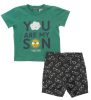 Βρεφικό Σετ βερμούδα for Funky Kids αγόρι 6-24 μηνών 122-804105-1 Μπλε