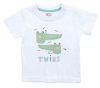 Βρεφική μπλούζα for Funky Kids αγόρι 6-24 μηνών 123-805107-1 Λευκό