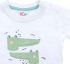 Βρεφική μπλούζα for Funky Kids αγόρι 6-24 μηνών 123-805107-1 Λευκό