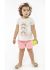 Bρεφικό Σετ Σορτς Εβίτα κορίτσι 0-18 μηνών 214509