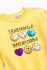 Παιδικό σετ μπλουζοφόρεμα & κολάν for Funky Kids κορίτσι 1-6 ετών 223-721120-2 Κίτρινο