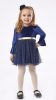 Παιδικό φόρεμα ΕΒΙΤΑ κορίτσι 1-6 ετών 239269 Μπλε