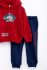 Παιδικό σετ φόρμας for Funky Kids αγόρι 1-6 ετών 224-317113-1 Κόκκινο