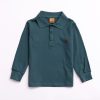 Παιδική μπλούζα πόλο for Funky Kids αγόρι 1-6 ετών 224-389100-4 Πράσινο