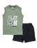 Παιδικό Σετ βερμούδα for Funky Kids αγόρι 1-6 ετών 123-301109-1 Χακί