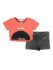 Παιδικό σετ σορτς 3τμχ for Funky Kids κορίτσι 6-16 ετών 123-524129-1 Κόκκινο