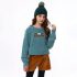 Παιδική μπλούζα πλεκτή for Funky Kids κορίτσι 6-16 ετών 224-510108-1 Πετρόλ