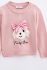Παιδική μπλούζα πλεκτή for Funky Kids κορίτσι 1-6 ετών 224-710103-2 Ροζ
