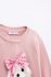 Παιδική μπλούζα πλεκτή for Funky Kids κορίτσι 1-6 ετών 224-710103-2 Ροζ