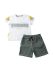 Παιδικό σετ βερμούδα Sprint αγόρι 12 μηνών - 5 ετών 231-1043-100 Λευκό