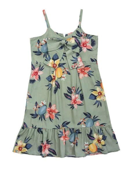 Παιδικό φόρεμα for Funky Kids κορίτσι 6-16 ετών 123-528101-1 Λαδί