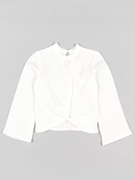 Παιδική μπλούζα LOSAN κορίτσι 8-16 ετών LJGAP0102_23001 Λευκό