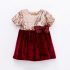 Παιδικό φόρεμα βελουτέ for Funky Kids κορίτσι 1-6 ετών 224-729114-1 Κόκκινο
